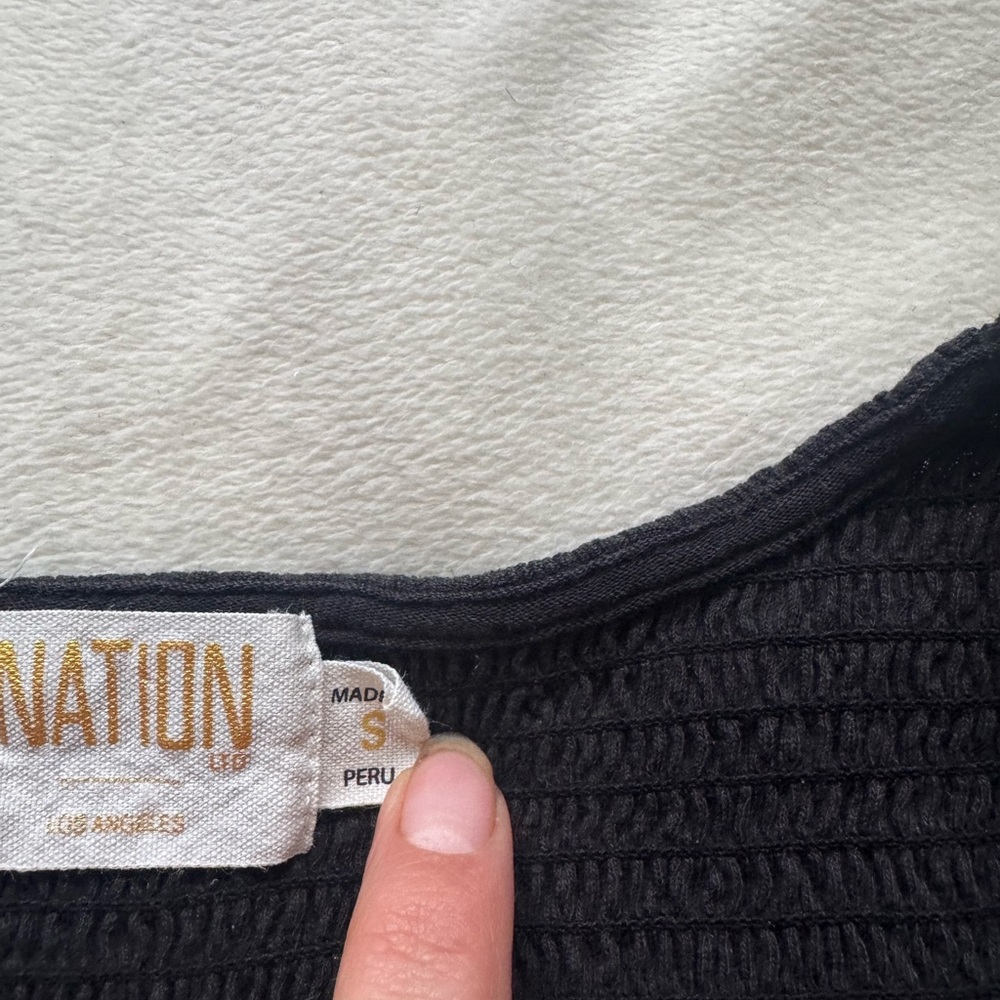 Nation Ltd 100% Pima cotton blouse - Picture 3 of 8